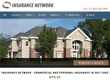 Tablet Screenshot of insurancenetworklc.com